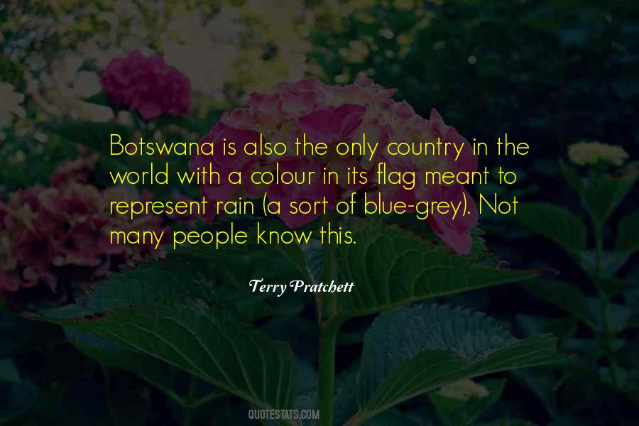 Quotes About Botswana #1189141