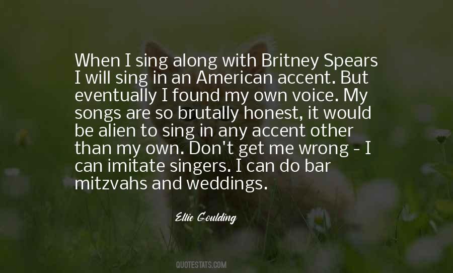 Quotes About Sing #1717177