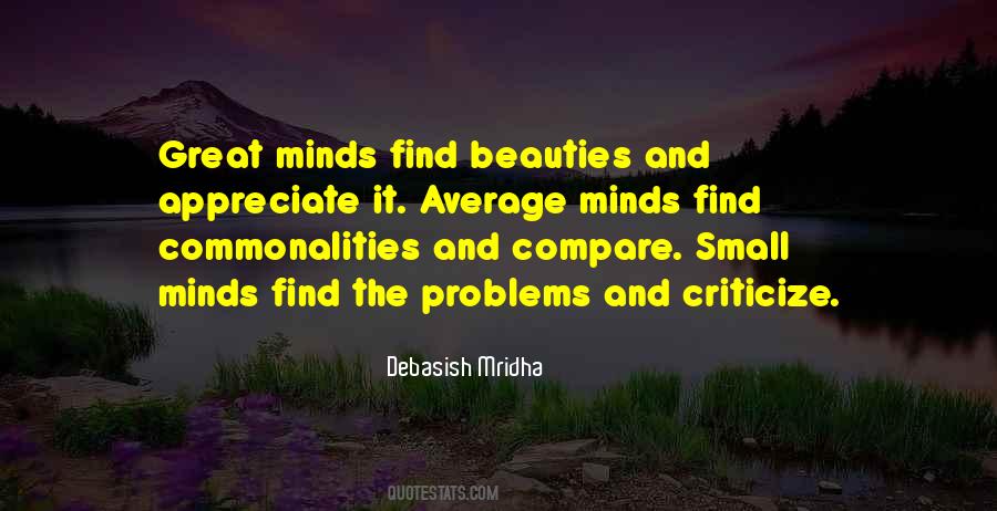 Quotes About Average Minds #680424