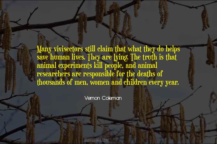 Vivisectors Quotes #1208022