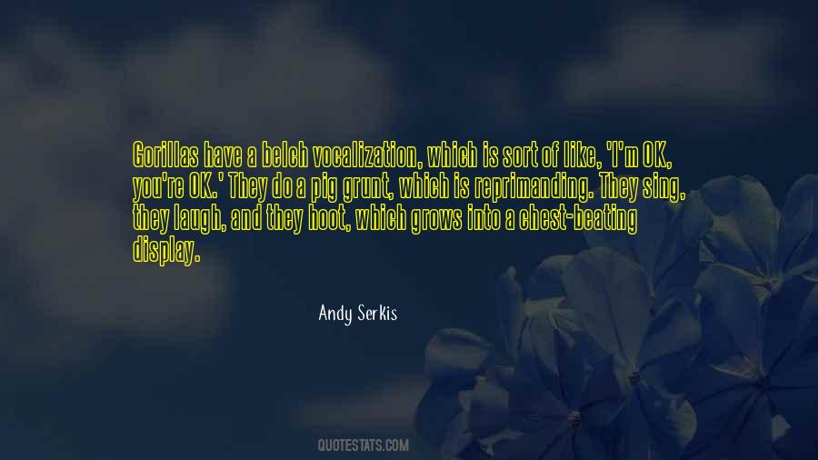 Vocalization Quotes #206813