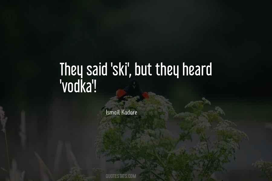 Vodka's Quotes #7331