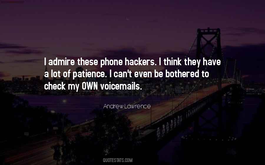 Voicemails Quotes #1492092