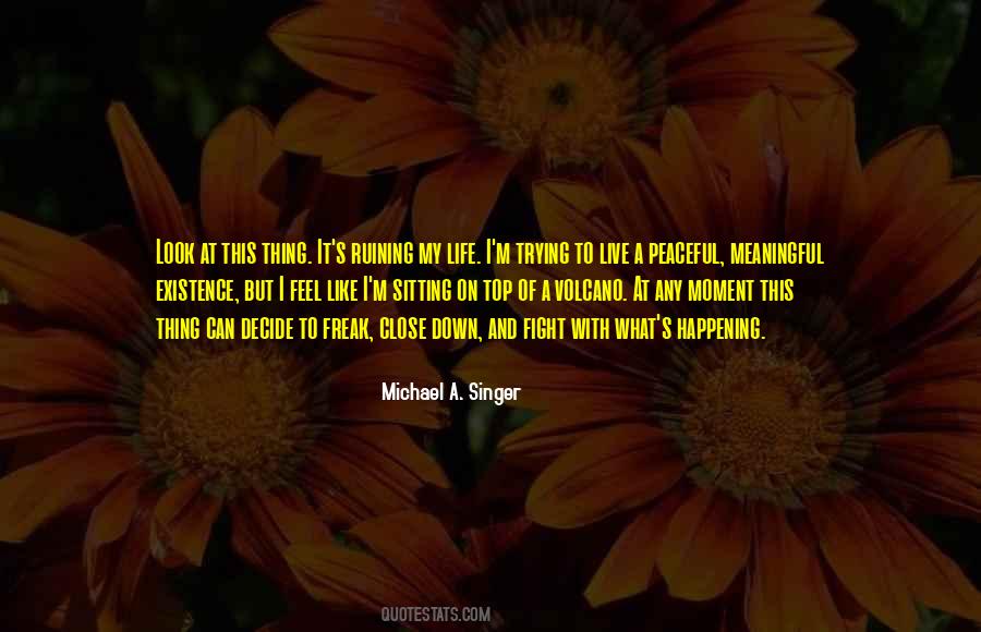 Volcano's Quotes #1073124
