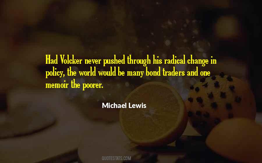 Volcker's Quotes #1480798
