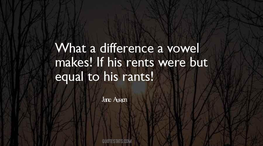 Vowel Quotes #283309