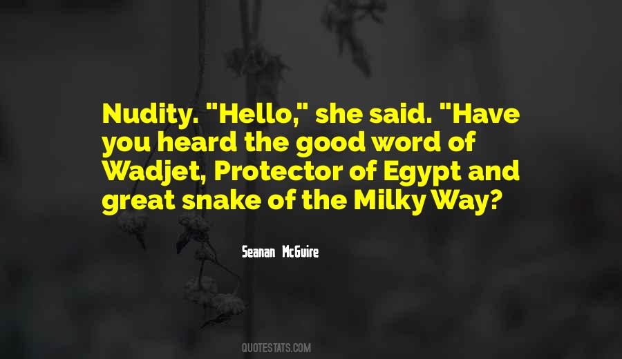 Wadjet Quotes #1641404