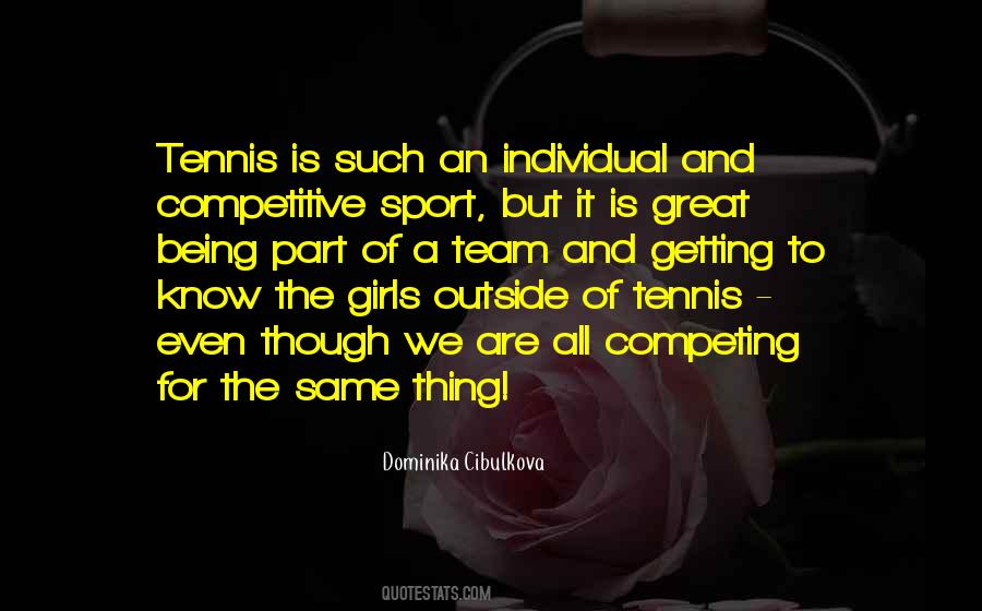 Quotes About Not Being Competitive #172700