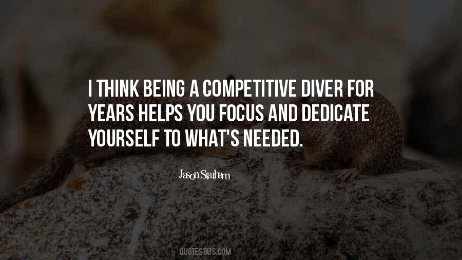 Quotes About Not Being Competitive #778517