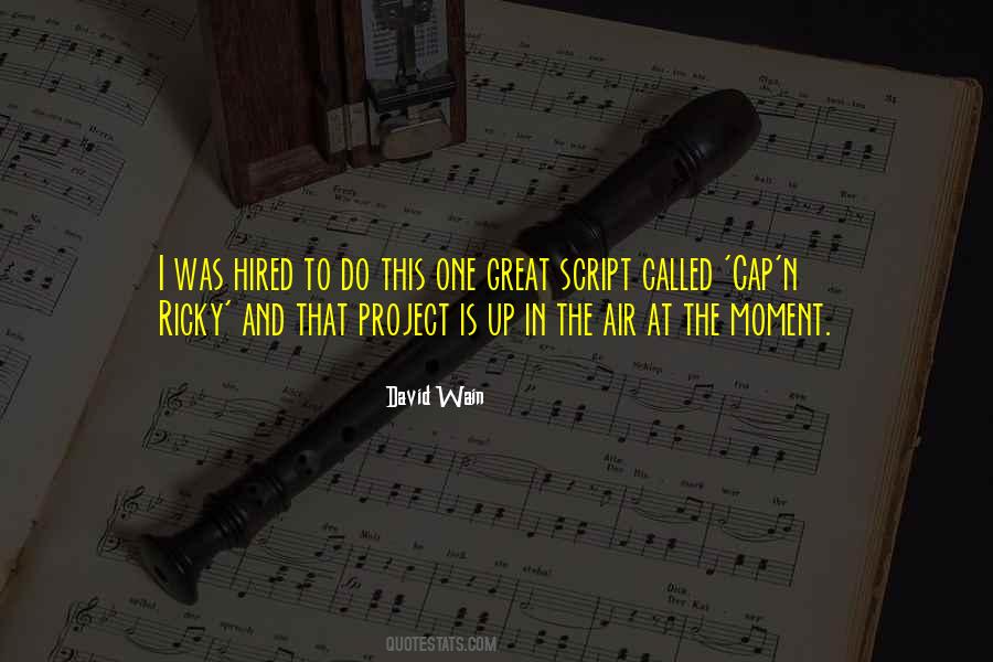 Wain Quotes #329325