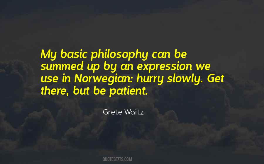 Waitz Quotes #745466