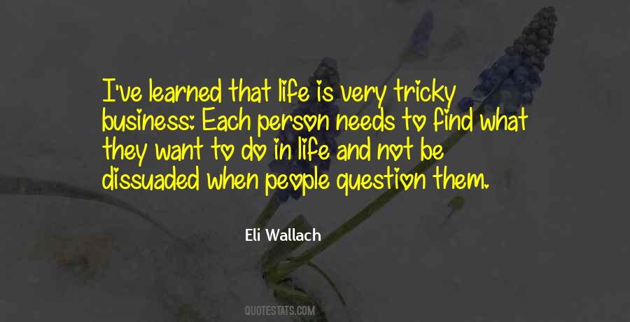 Wallach Quotes #432465
