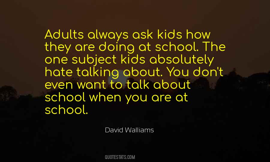 Walliams Quotes #1730638