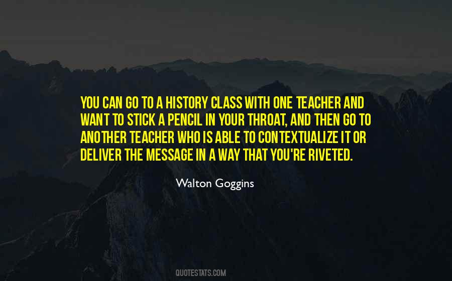 Walton's Quotes #88552