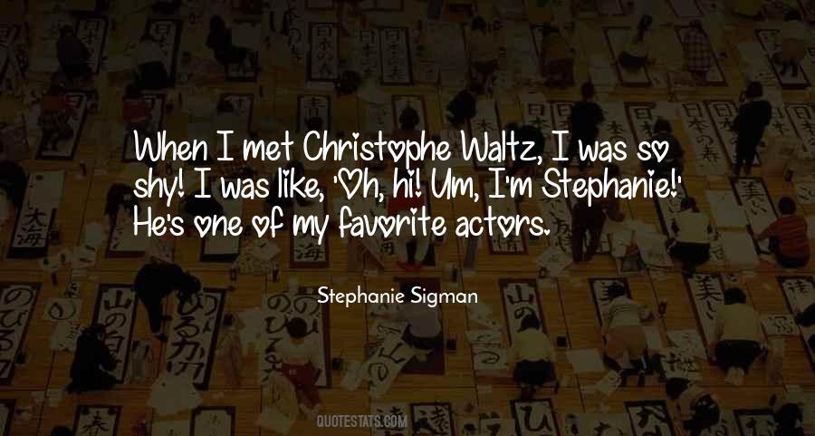 Waltz's Quotes #1614438