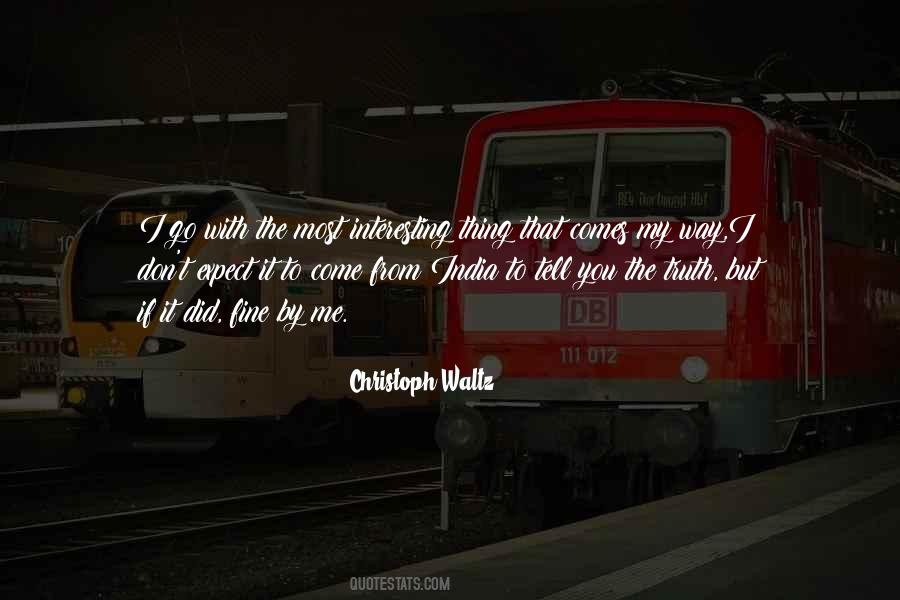 Waltz's Quotes #619770