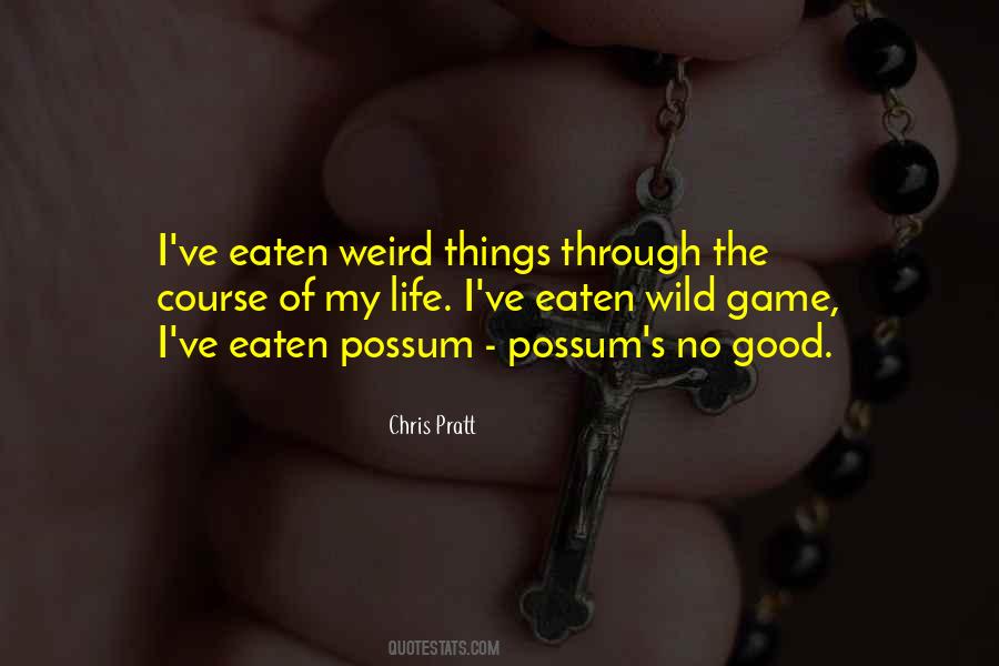 Quotes About Weird Things #1269643