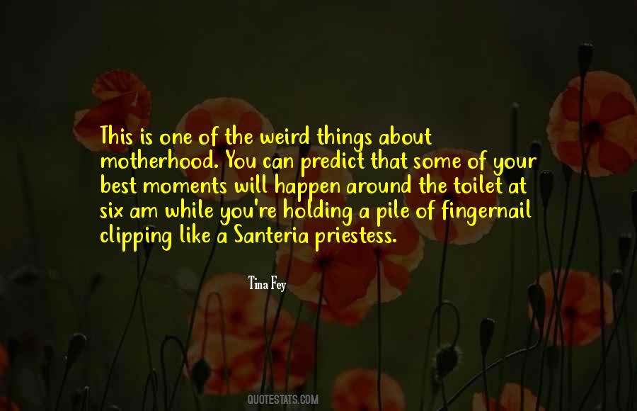 Quotes About Weird Things #910393