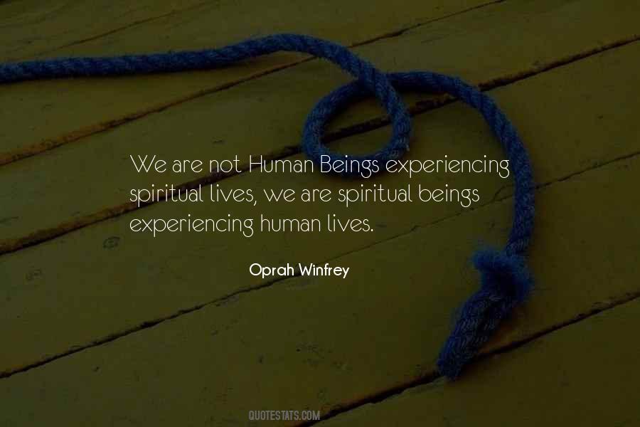 Quotes About Spiritual Beings #1272679
