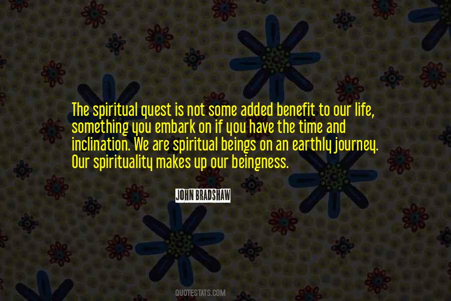 Quotes About Spiritual Beings #274756