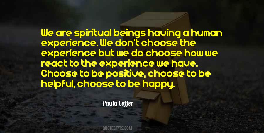 Quotes About Spiritual Beings #277866