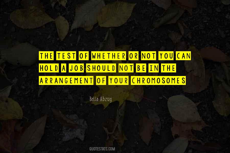 Quotes About Chromosomes #136921