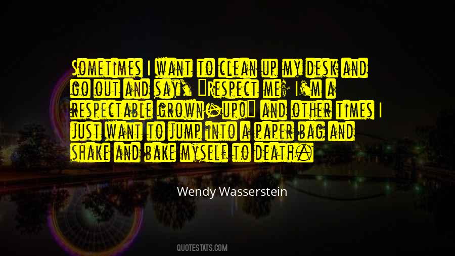 Wasserstein Quotes #1555149