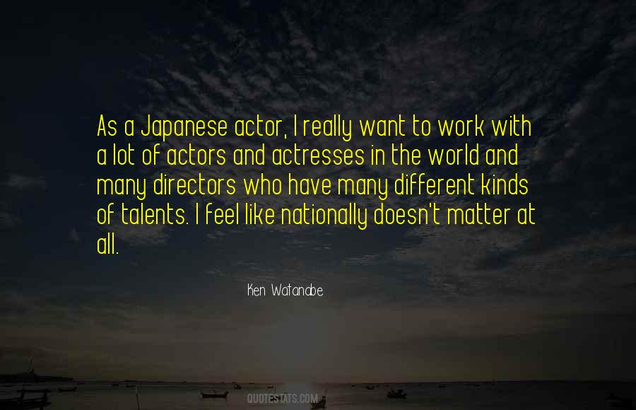 Watanabe's Quotes #293147