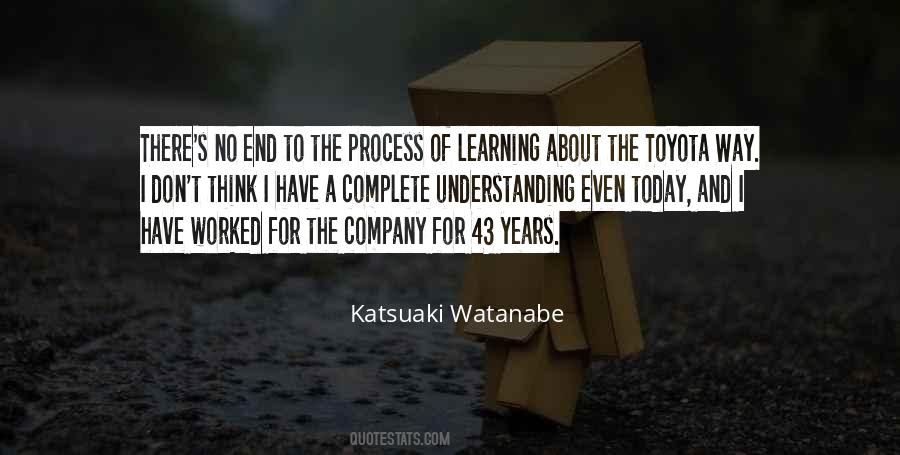 Watanabe's Quotes #955972