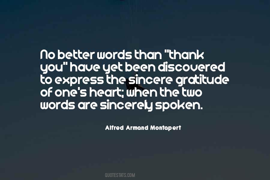 Quotes About Sincere Heart #1590202