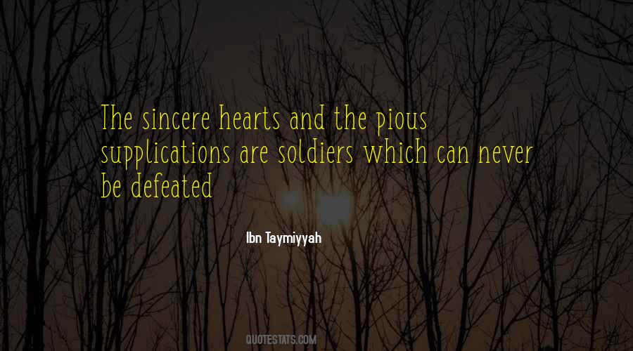 Quotes About Sincere Heart #418289