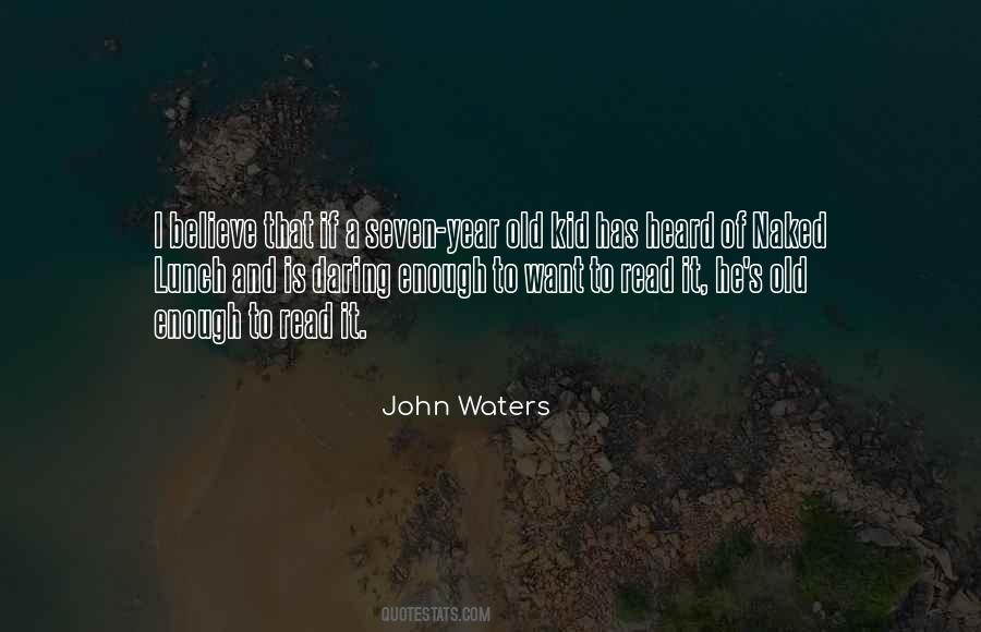 Waters's Quotes #175385