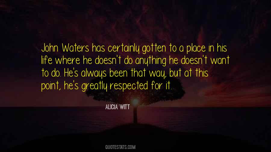 Waters's Quotes #176426