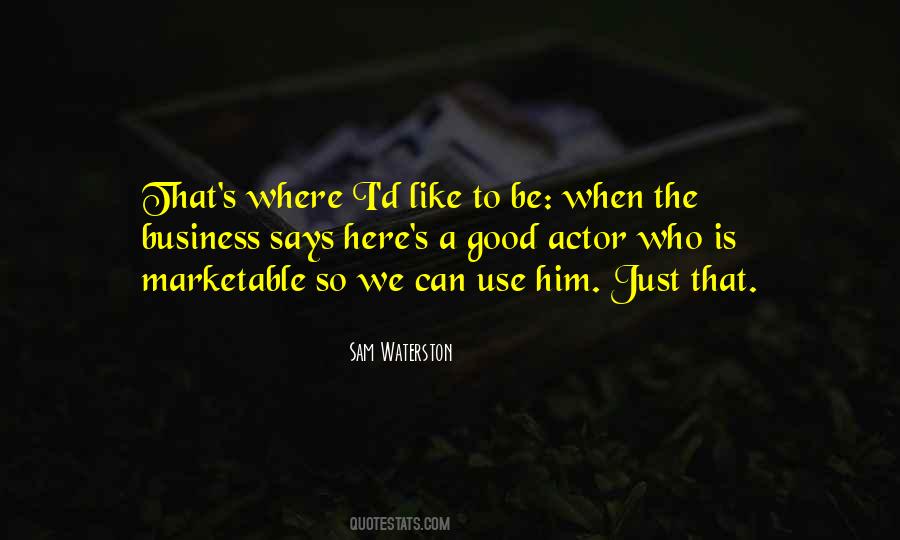 Waterston Quotes #1558736