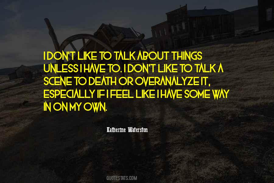 Waterston Quotes #355112