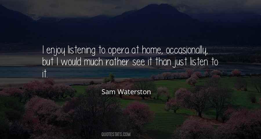Waterston Quotes #595615
