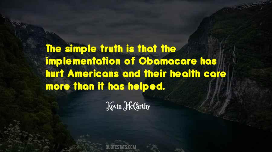 Quotes About Obamacare #1310658