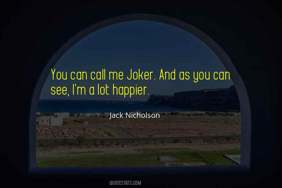 Quotes About Joker #14247