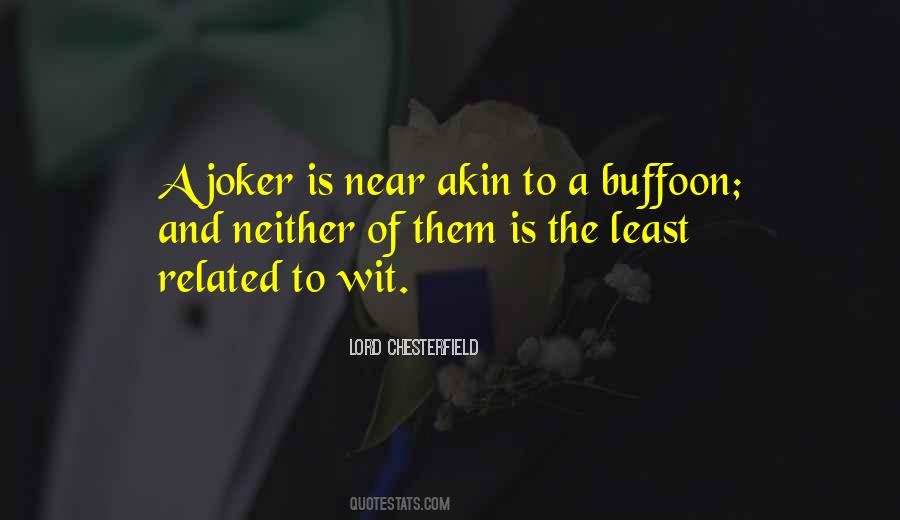 Quotes About Joker #577673