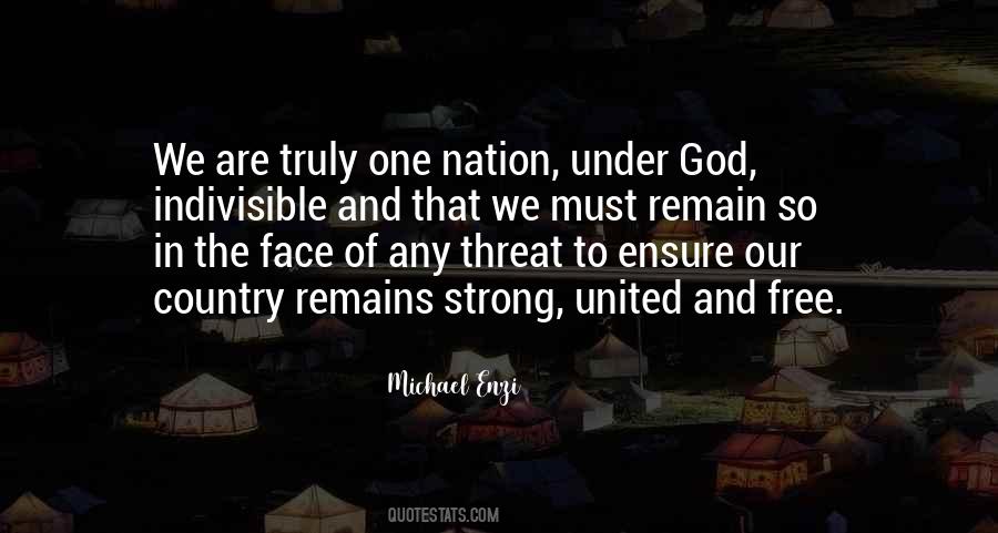 Quotes About One Nation Under God #403121