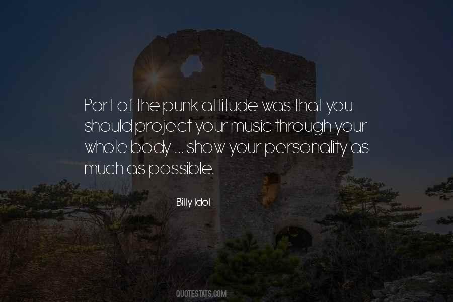 Quotes About Attitude And Personality #309676