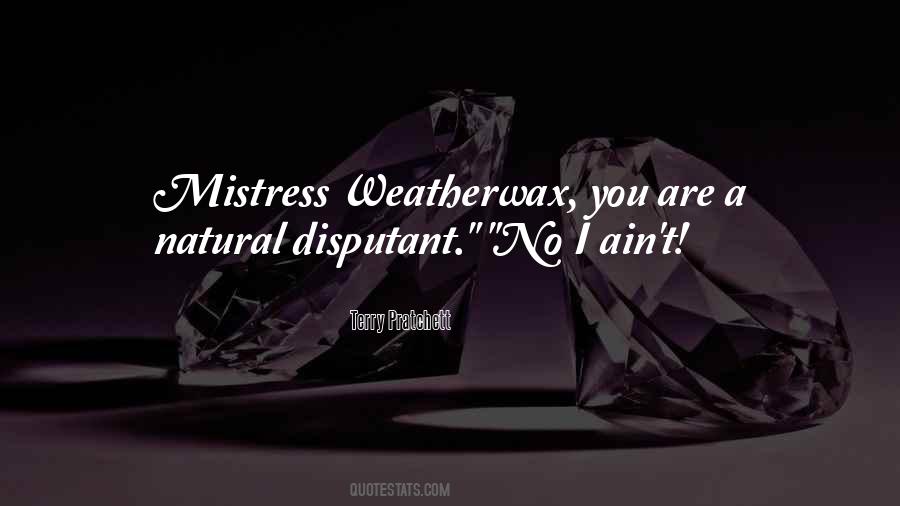 Weatherwax's Quotes #832346