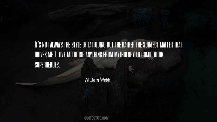 Webb's Quotes #1290553