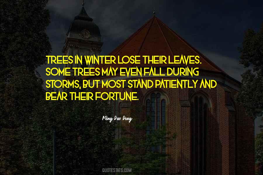 Quotes About Trees In Winter #1748169