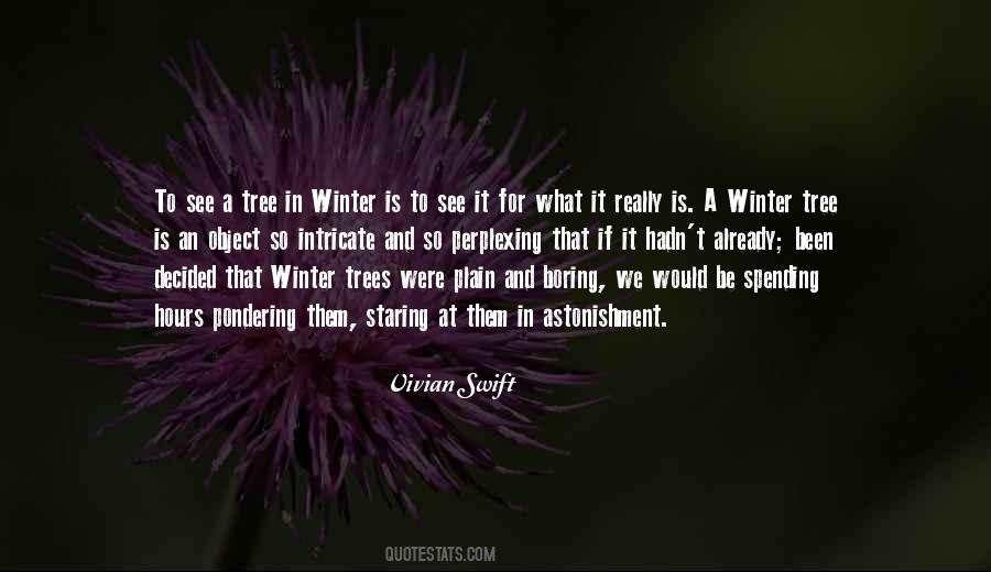 Quotes About Trees In Winter #1853928