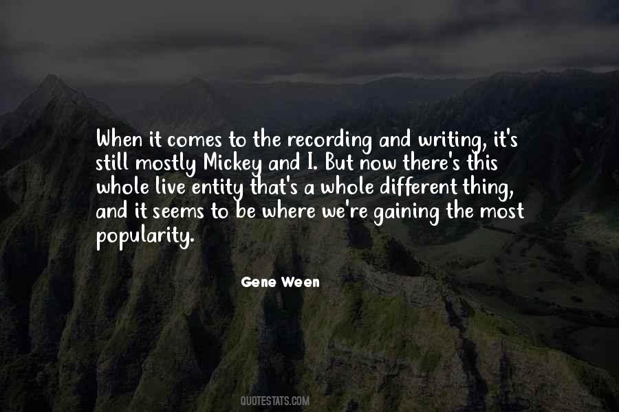Ween Quotes #1185220 Ween Quotes #1185220
