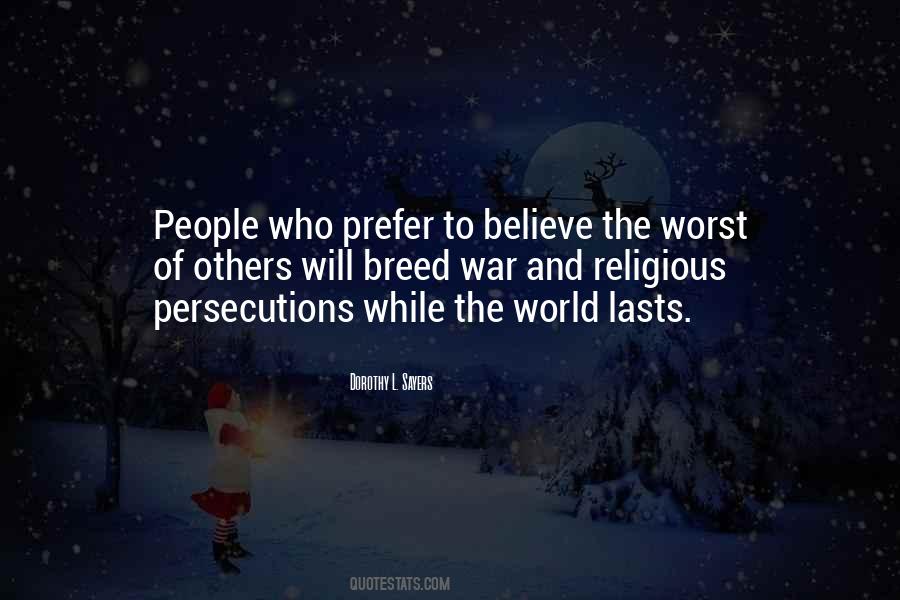 Quotes About Religious Persecution #1076243