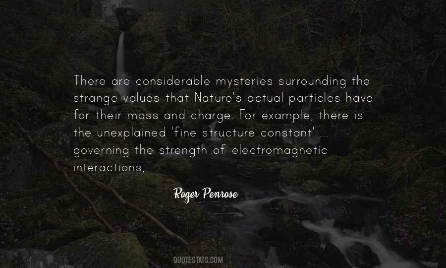 Quotes About The Mystery Of Nature #485931