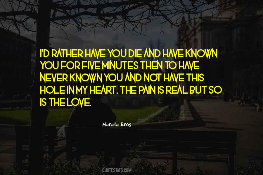 Quotes About A Hole In Your Heart #468842