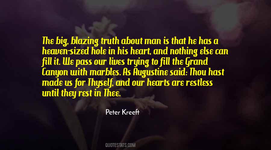 Quotes About A Hole In Your Heart #482338